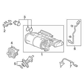 Acura OE - Emission System - Emission Components (Base / SH-AWD)