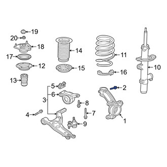 Acura OE - Steering Knuckle Bolt