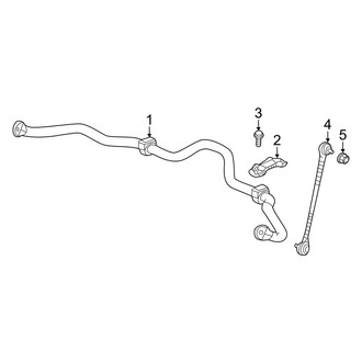 Acura OE - Front Suspension - Stabilizer Bar & Components