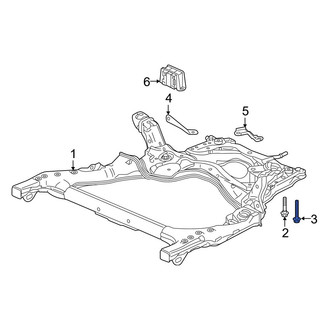 Acura OE - Rear Suspension Crossmember Bolt