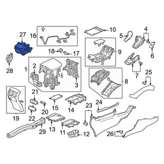 Acura OE - Infotainment Display Control Switch