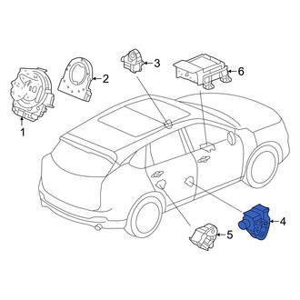 Acura OE - Center Air Bag Impact Sensor