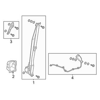 Acura OE - Restraint Systems - Front Seat Belts