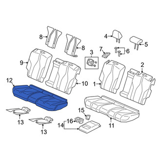 Acura OE - Rear Seat Cover