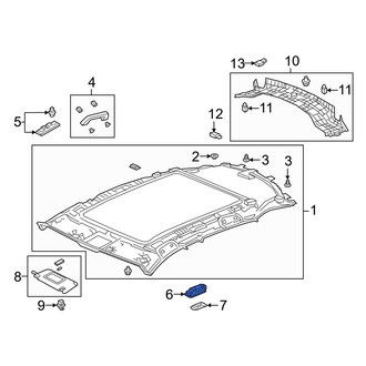 Acura OE - Left Reading Light