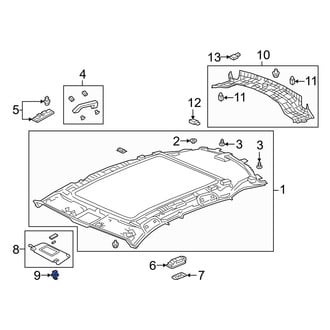 Acura OE - Sun Visor Holder