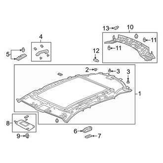 Acura OE - Roof - Interior Trim