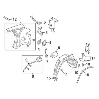 Acura OE - Quarter Panel & Components