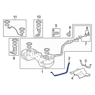 Acura OE - Fuel Tank Strap