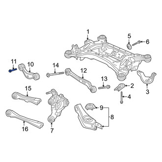 Acura OE - Front Upper Suspension Control Arm Bolt