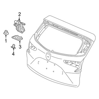 Acura OE - Lift Gate - Lock & Hardware
