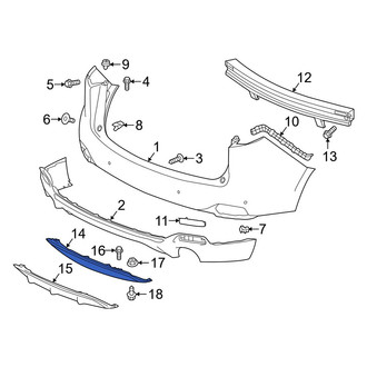 Acura OE - Rear Valance Panel