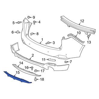 Acura OE - Rear Valance Panel