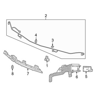Acura OE - Rear Bumper - Electrical Components