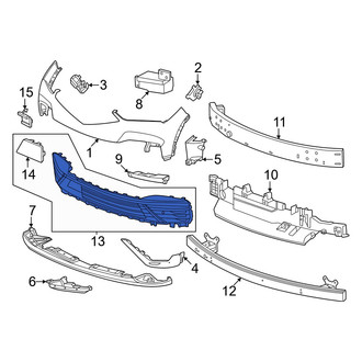 Acura OE - Front Lower Grille