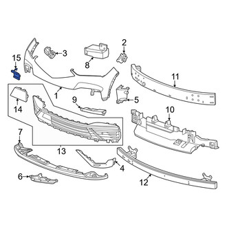 Acura OE - Front Tow Eye Cap
