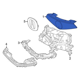 Acura OE - Front Upper Grille