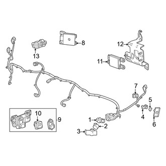 Acura OE - Front Bumper & Grille - Electrical Components