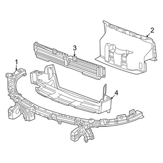 Acura OE - Radiator Support