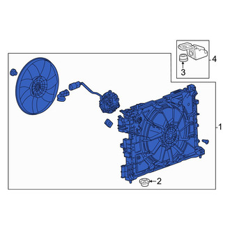 Acura OE - Engine Cooling Fan Assembly