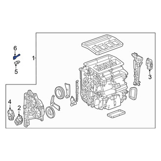 Acura OE - A/C Evaporator Temperature Sensor