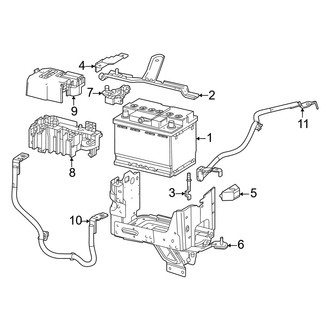 Acura OE - Electrical - Battery (Conventional)