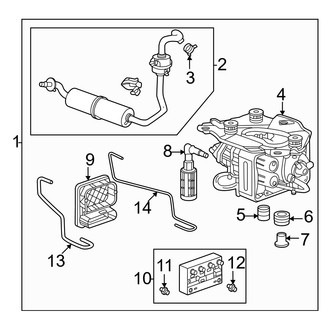 Acura OE - Air Suspension Compressor