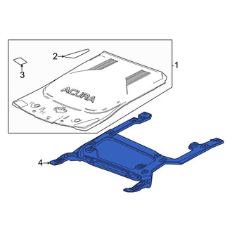 Acura OE - Engine Cover Bracket