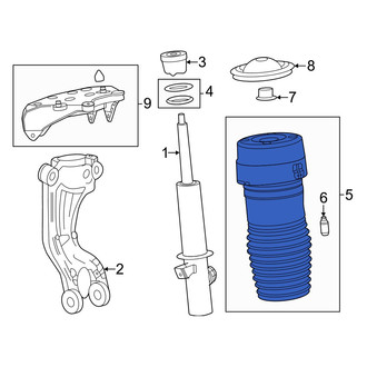 Acura OE - Front Air Suspension Spring