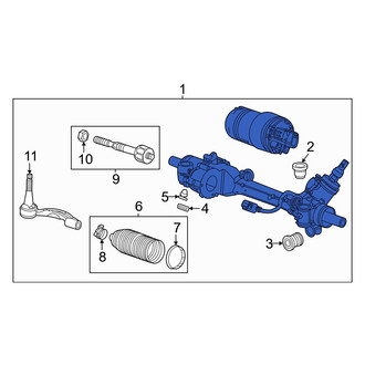 Acura OE - Rack and Pinion Assembly