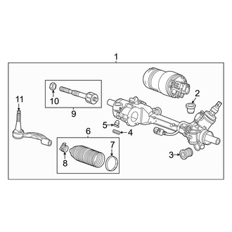 Acura OE - Steering Gear & Linkage (AWD)