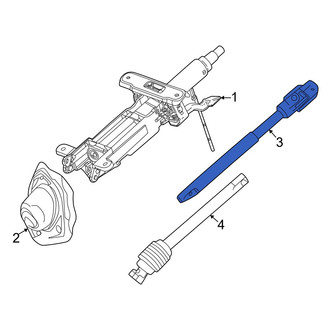 Acura OE - Upper Steering Shaft
