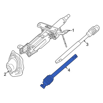 Acura OE - Lower Steering Shaft