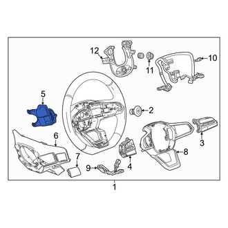 Acura OE - Right Steering Wheel Radio Controls