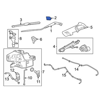 Acura OE - Wiper Arm Cap