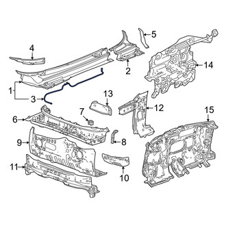 Acura OE - Front Windshield Washer Nozzle