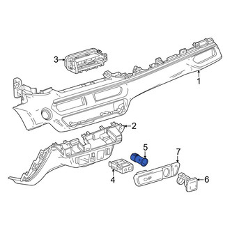 Acura OE - Front Center 12 Volt Accessory Power Outlet