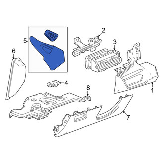 Acura OE - Front Right Instrument Panel Pad