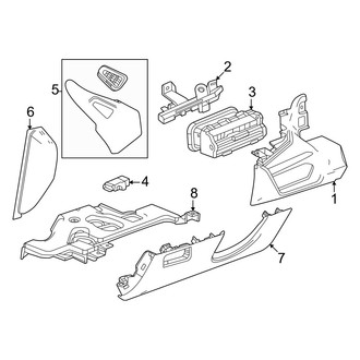 Acura OE - Instrument Panel Components (Driver Side, Components)