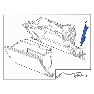 Acura OE - Front Glove Box Support
