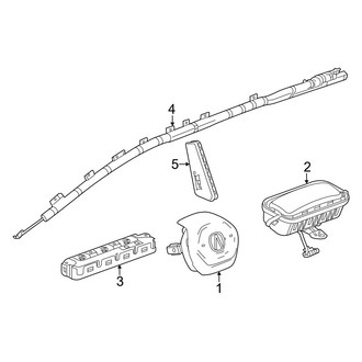 Acura OE - Restraint Systems - Air Bag Components (Air Bags)