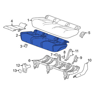 Acura OE - Rear Seat Cushion Foam