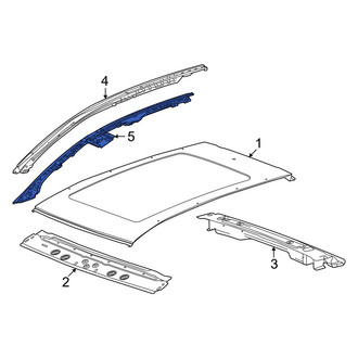 Acura OE - Left Inner Roof Side Rail