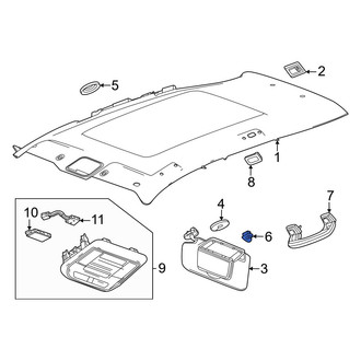 Acura OE - Sun Visor Holder