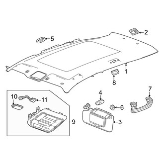 Acura OE - Roof - Interior Trim