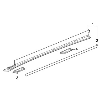 Acura OE - Pillars, Rocker & Floor - Exterior Trim