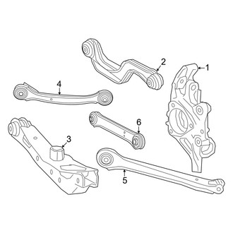 Acura OE - Rear Suspension - Suspension Components