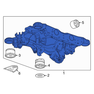 Acura OE - Rear Suspension Subframe Crossmember