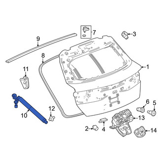 Acura OE - Liftgate Lift Support