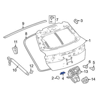 Acura OE - Rear Liftgate Drain Plug